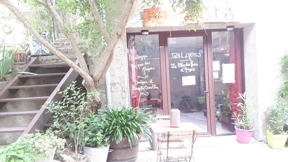 Chambre D'Hote Au Jardin Le Clos Des Vins D'Anges Saint-Pierre-des-Champs エクステリア 写真